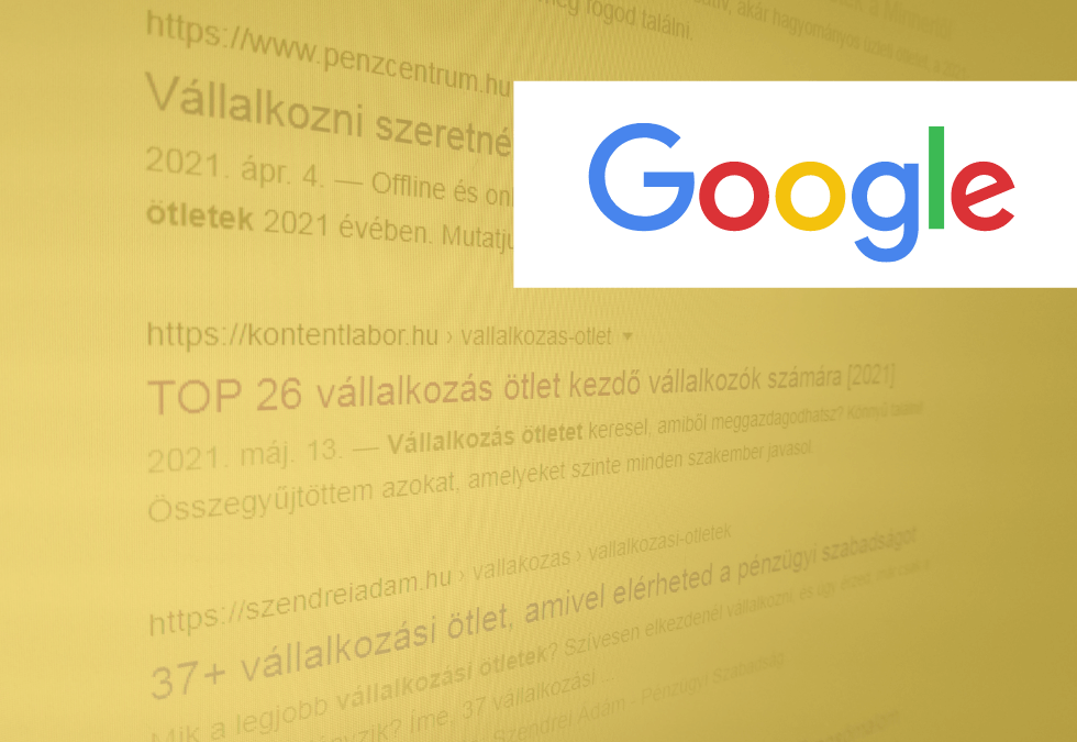 Hogyan kerültem a Google első oldalára kezdő bloggerként?